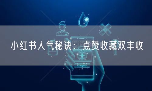 小红书人气秘诀：点赞收藏双丰收