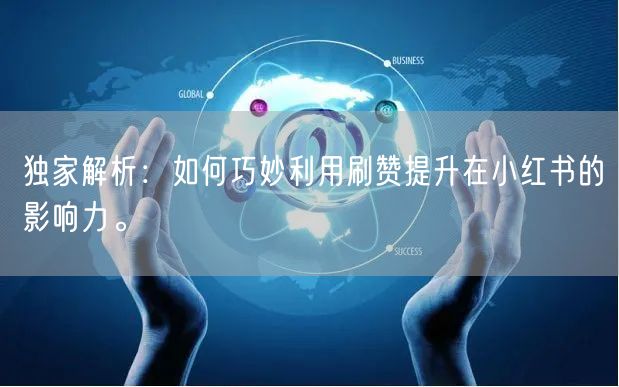 独家解析：如何巧妙利用刷赞提升在小红书的影响力。