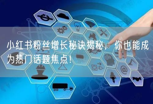 小红书粉丝增长秘诀揭秘，你也能成为热门话题焦点！